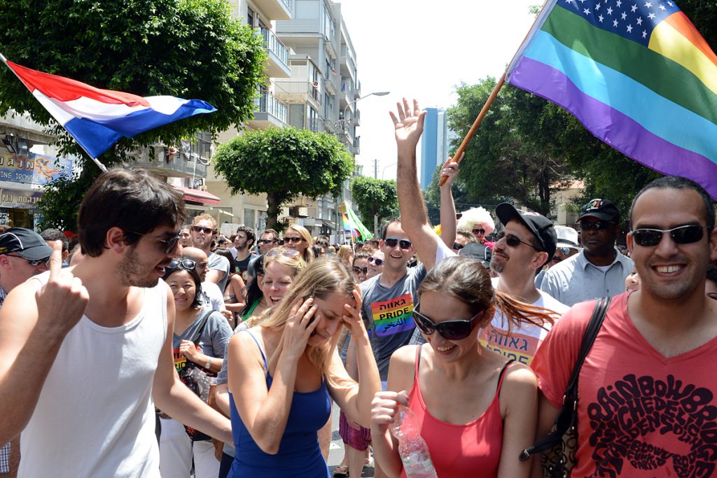 Tel Aviv Gay Parade celebration